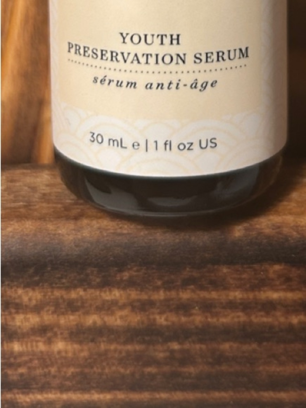 Youth Preservation Anti-Age Serum - Cream & Black